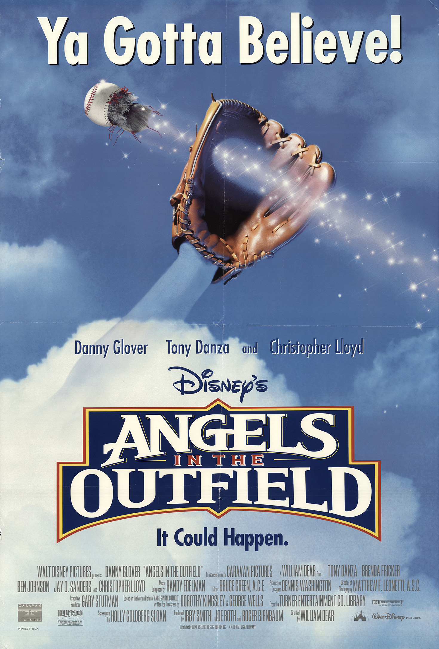 Angels in the Outfield movie poster